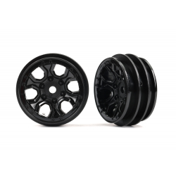 Wheels, 1.0" (black) (2)