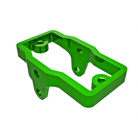 Servo mount, 6061-T6 aluminum (green-anodized)