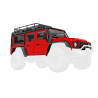 Body, Land Rover Defender, complete, red