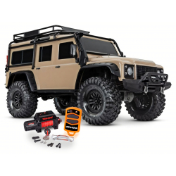 TRX4 Scale & Trail Defender Crawler, SAND c/ Winch