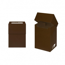 Ultra Pro Solid Deck Box - Brown