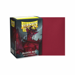 Dragon Shield Std Matte Sleeves Blood Red Simurag (100)