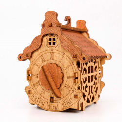 GIFT PUZZLEBOX WOODEN GIFT VAULT NEW YEAR TREE