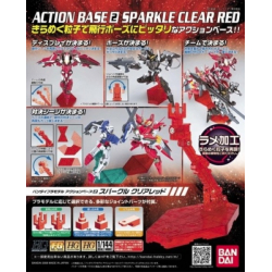 GUMDAM ACCESSORIES - ACTION BASE 2 (SPARKLE RED)