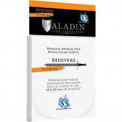 Paladin Sleeves Bedivere Premium Medium Plus 54x80mm