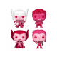 Valentines Pocket POP! Marvel 4-Pack 4 cm