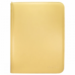 UP Zippered 9-Pocket PRO-Binder Yellow