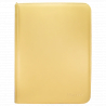 UP Zippered 9-Pocket PRO-Binder Yellow