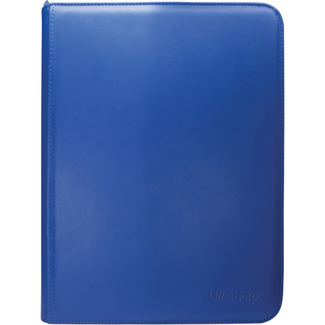 UP Zippered 9-Pocket PRO-Binder Blue