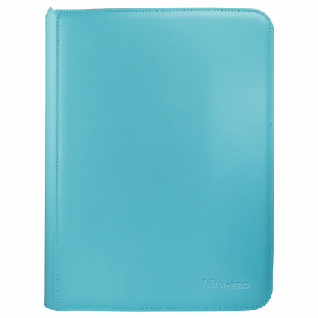 UP Zippered 9-Pocket PRO-Binder Light Blue