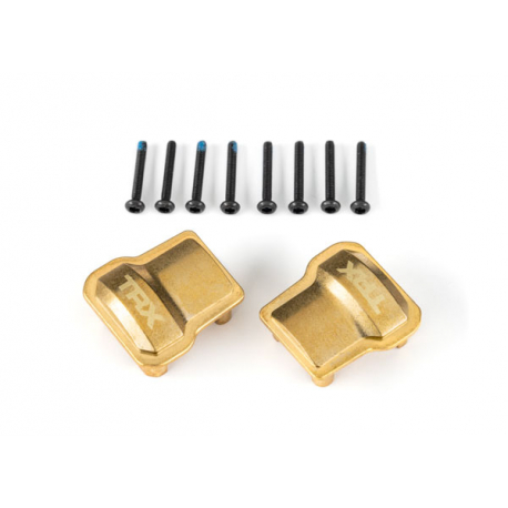 Axle cover, brass (8 grams each) (2)