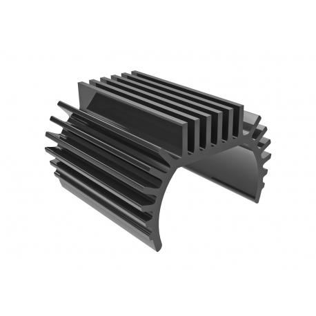 Heat sink, Titan 87T motor (6061-T6 aluminum, GRAY-anodized)