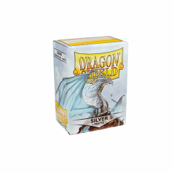 Dragon Shield Sleeves MATTE (100) Silver