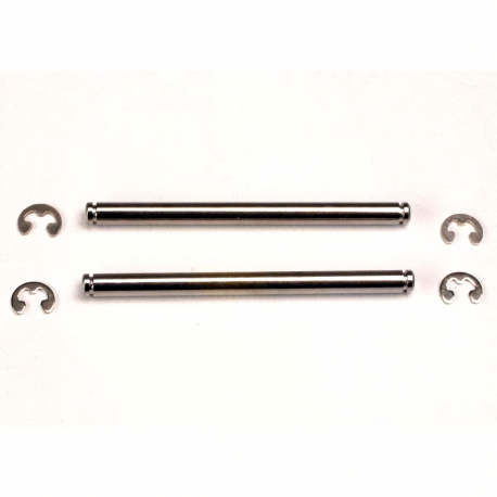 Suspension pins, 44mm (2) w e-clips