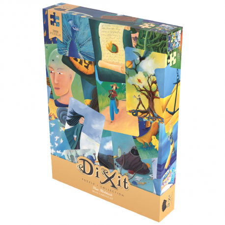 Dixit PUZZLE Collection: Blue Mishmash (1000pc)