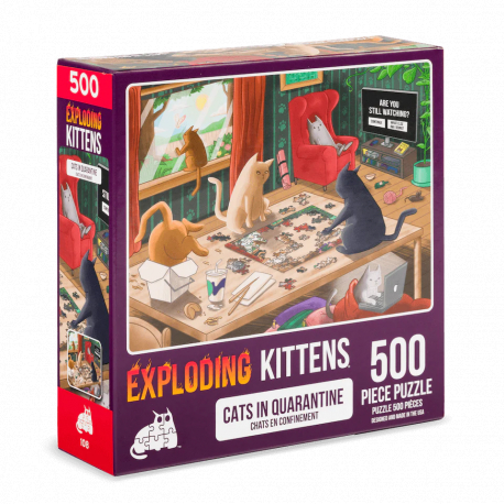 PUZZLE Exploding Kittens: CATS IN QUARANTINE (1000)