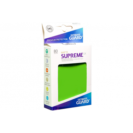 U.Guard Supreme UX Sleeves Standard Matte Light Green (80)