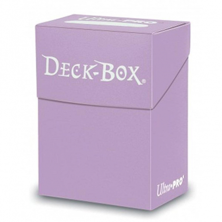 Ultra Pro Solid Deck Box Non Glare - Lilac