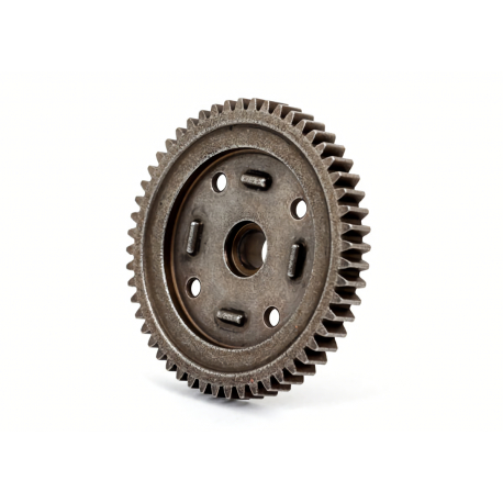 Spur gear, 52-tooth, steel (1.0 metric pitch)