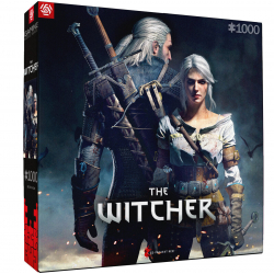 The Witcher: Geralt & Ciri PUZZLE 1000pc