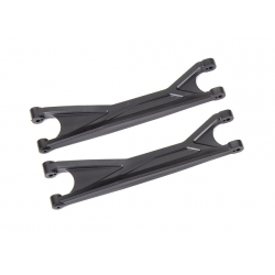 Suspension arms, upper, black (left or right, front or rear)