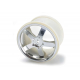 Wheels, Hurricane 3.8 (chrome) (2) (fits RevoT-MaxxE-Maxx