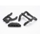 Wheelie bar mounts rear skidplate black