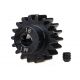 Gear, 18-T pinion (machined) (1.0 metric pitch) (fits 5mm)