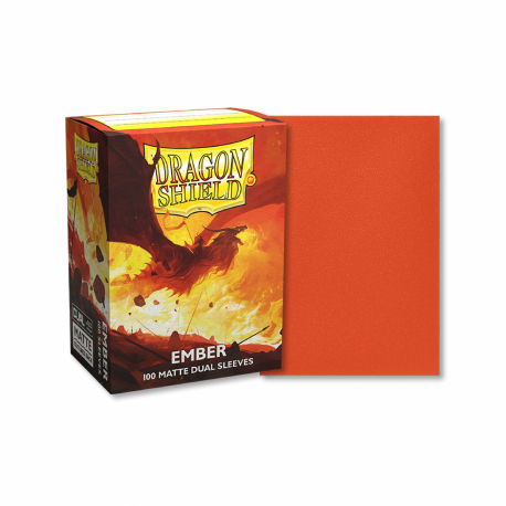 Dragon Shield Sleeves DUAL MATTE (100) EMBER