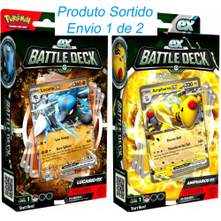 PKM Lucario / Ampharos Ex Battle Deck