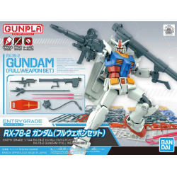 GBB - ENTRY GRADE RX-78-2 GUNDAM (FULL WEAPON SET)