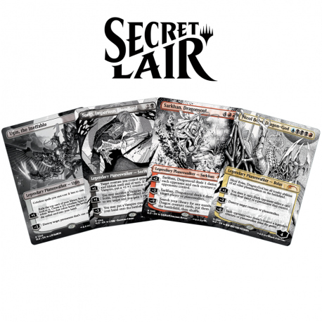 MTG Secret Lair WPN Exclusive Borderless Planeswalker