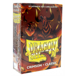 Dragon Shield Matte Small Classic Crimson Sleeves