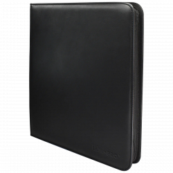 UP 12 Pocket Zippered PRO Binder Black