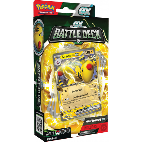 PKM Lucario / Ampharos Ex Battle Deck