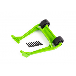 Wheelie bar, green (assembled)/ 3x20 CS (8)