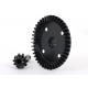 Ring gear, differential/ pinion gear, differential (machine)