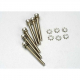 Screws, 3x28mm cap-head machine (hex drive) (6)/ 3x6mm ELW