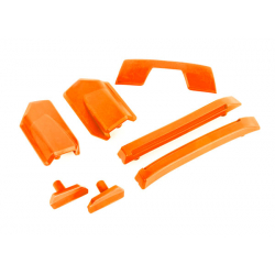 Body reinforcement set, orange/ skid pads (roof) (fits 9511)