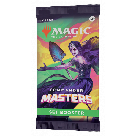 MTG Commander Masters Set Booster EN