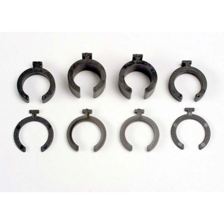 Spring pre-load spacers: 1mm (4)/ 2mm (2)/ 4mm (2)/ 8mm (2)