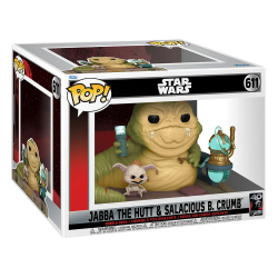 POP! Movies: Star Wars:Jabba the Hutt & Salacious B. 611