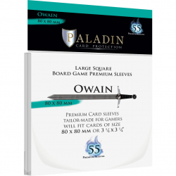 Paladin Sleeves Owain Premium Specialist D 80x80mm