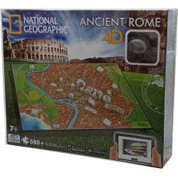 4D Cityscape NG Ancient Rome Puzzle (570+pcs) - Caixa Danif