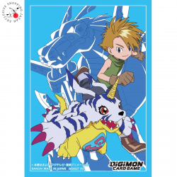 Digimon Card Game Official 2023 Sleeves Matt and Gabumon