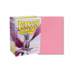 Dragon Shield Sleeves MATTE (100) Pink