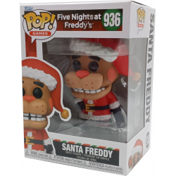 Pop! Games: Holiday: Santa Freddy 936 - Caixa Danificada