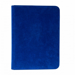 UP - Vivid Deluxe 9-Pocket Zippered PRO-Binder: Blue