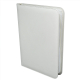 UP - Vivid 9-Pocket Zippered PRO-Binder: White