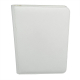 UP - Vivid 9-Pocket Zippered PRO-Binder: White